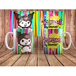 23 Plantillas de Diseño Tazas Kuromi Archivos PNG