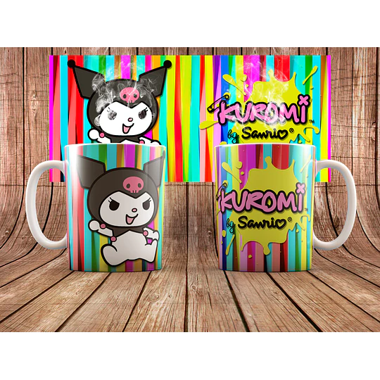 23 Plantillas de Diseño Tazas Kuromi Archivos PNG