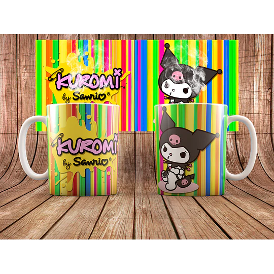 23 Plantillas de Diseño Tazas Kuromi Archivos PNG