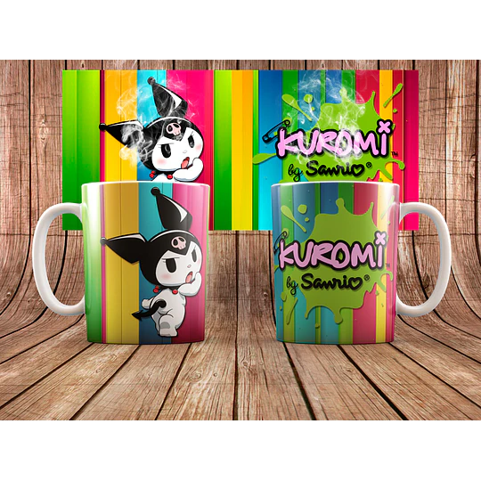 23 Plantillas de Diseño Tazas Kuromi Archivos PNG