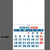Calendario Imprimible 2027 PDF | Mini Calendario y Calendario Mignon