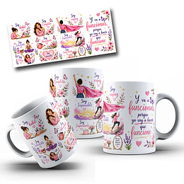 Disenõs Tazas Plantilha Afirmaciones positivas Sublimacion Png