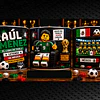 25 Plantillas de Diseño Tazas Mundial 2026 Estilo Lego Archivos PNG