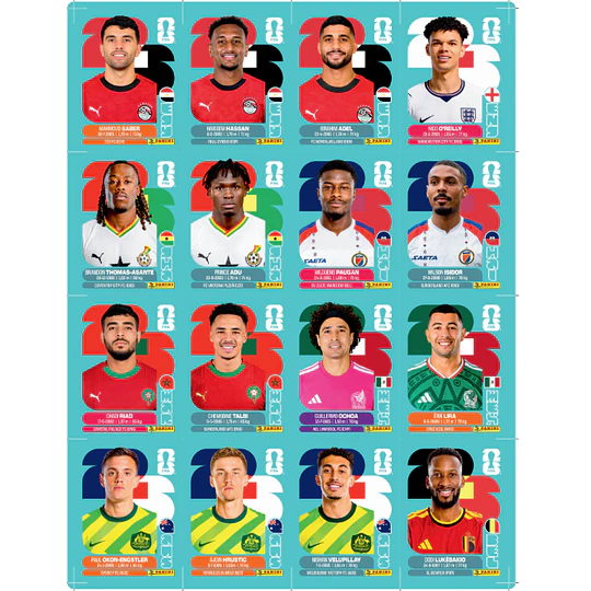 Set de Actualización Mundial 2026 PDF | 120 Figuritas para Imprimir