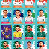 Set de Actualización Mundial 2026 PDF | 120 Figuritas para Imprimir