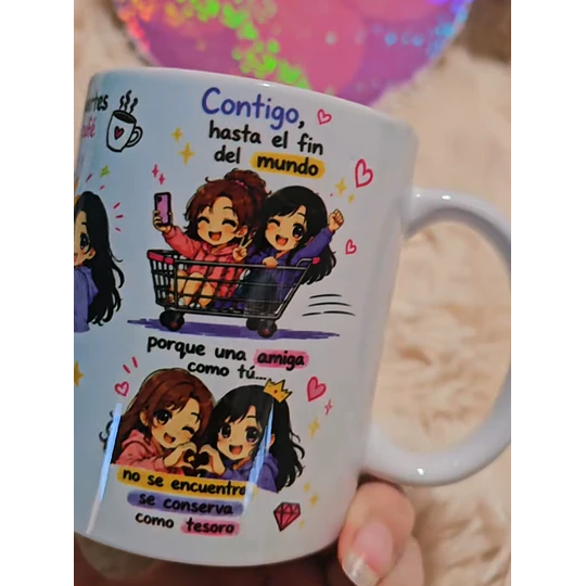 Diseños Tazas Plantilla Se nos fue el sueño pero no la amistad y seguimos juntas Las Mejores Amigas Sublimacion Png 