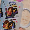 Diseños Tazas Plantilla Se nos fue el sueño pero no la amistad y seguimos juntas Las Mejores Amigas Sublimacion Png 