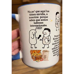 Diseños Tazas Plantillas Lanza Millones Chileno Humor Meme Sublimacion Png