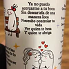Diseños Tazas Plantillas Algo Contigo Vicentico Hace falta que te diga Que me muero por tener algo contigo Canción Sublimacion Png