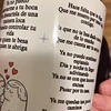 Diseños Tazas Plantillas Algo Contigo Vicentico Hace falta que te diga Que me muero por tener algo contigo Canción Sublimacion Png