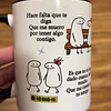 Diseños Tazas Plantillas Algo Contigo Vicentico Hace falta que te diga Que me muero por tener algo contigo Canción Sublimacion Png