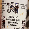 Diseños Tazas Plantillas Maneja, maneja, mierda, manéjale Meme Chileno Sublimacion Png