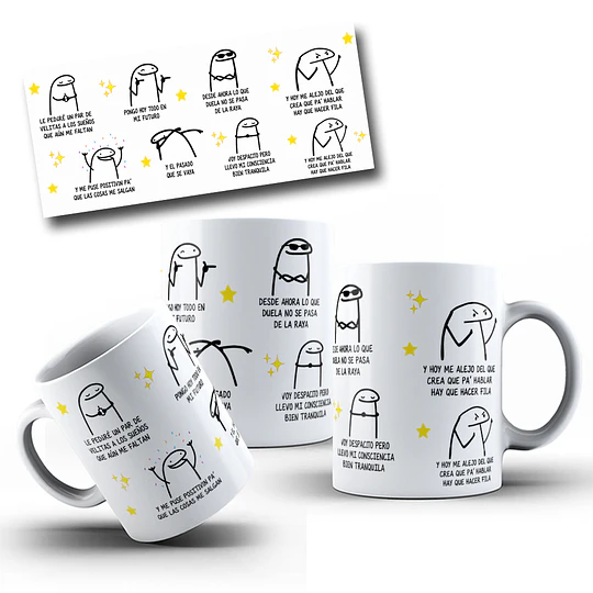 Diseños Tazas Plantillas Me Levanté - Ulises Bueno Canción Sublimacion Png
