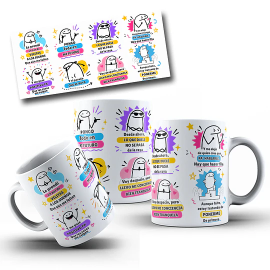 Diseños Tazas Plantillas Me Levanté - Ulises Bueno Canción Sublimacion Png