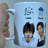 Diseños Tazas Plantillas BTS Mi humor según el día de la semana Sublimacion Png
