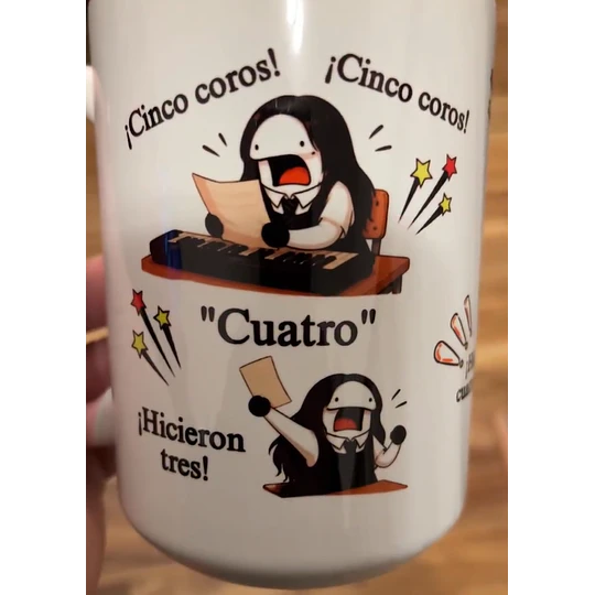 Diseños Tazas Plantillas Flork Deformitos Cinco coros, babas coro Meme chile Sublimacion Png