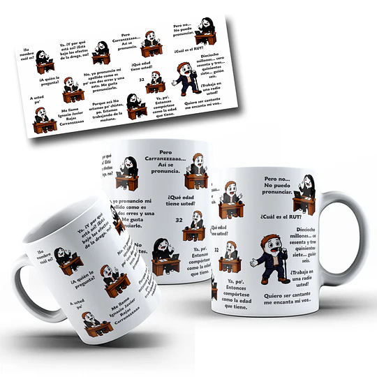 Diseños Tazas Plantillas Flork Deformitos Meme Caranzza chile Sublimacion Png