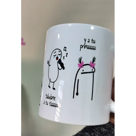 Diseños Tazas Plantillas Flork Deformitos ahhhhhhhh, vuelve, vida miaaaaaaaaa, volvereeeeé, salúdame a tu tiaaaaaaa, y a tu primaaaaaa Sublimacion Png