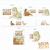 Plantillas de Diseño 12 Etiquetas Escolares Fofs Archivos PNG y Studio