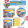 Plantillas de Diseño 50 Etiquetas Escolares Archivos PNG