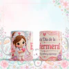 Plantillas de Diseño 10 Tazas Día de la Enfermera Archivos PNG