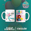 8 Plantillas de Diseño Tazas Cumpleaños Niños Archivos PNG