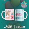 8 Plantillas de Diseño Tazas Cumpleaños Niños Archivos PNG