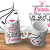 4 Plantillas de Diseño Tazas Estilista Archivos Editable PSD y PNG