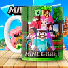 15 Plantillas de Diseño Tazas Minecraft Archivos PNG
