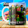 15 Plantillas de Diseño Tazas Minecraft Archivos PNG