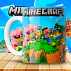 15 Plantillas de Diseño Tazas Minecraft Archivos PNG