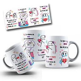 Diseños Tazas Plantillas No existe un lazo entre tú y yo nada de amores Luis Miguel lá incondicional Flork meme Chile Humor Deformitos Sublimacion Png 