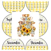 Plantillas de Diseño Calendarios Virales 2027 Archivos PNG y PDF
