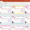 Plantillas de Diseño Calendario Tec. en Párvulos 2027 Archivo Power Point y PDF