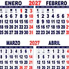 Plantillas de Diseño Pack Calendarios 2027 PDF Archivos PDF