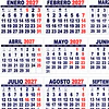 Plantillas de Diseño Pack Calendarios 2027 PDF Archivos PDF