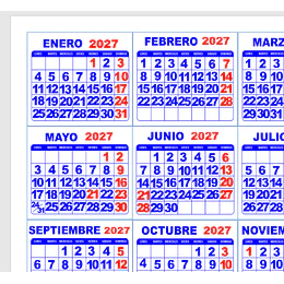 Plantillas de Diseño Pack Calendarios 2027 Archivos Power Point