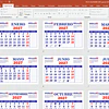 Plantillas de Diseño Pack Calendarios 2027 Archivos Power Point