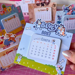 Plantillas de Diseño Calendarios Animados 2027 Archivos PNG Studio3 y Canva
