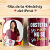 8 Plantillas de Diseño Tazas Obstetra Archivos Photoshop