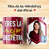 8 Plantillas de Diseño Tazas Obstetra Archivos Photoshop