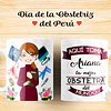 8 Plantillas de Diseño Tazas Obstetra Archivos Photoshop