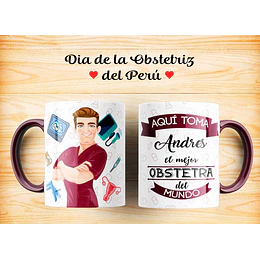 8 Plantillas de Diseño Tazas Obstetra Archivos Photoshop