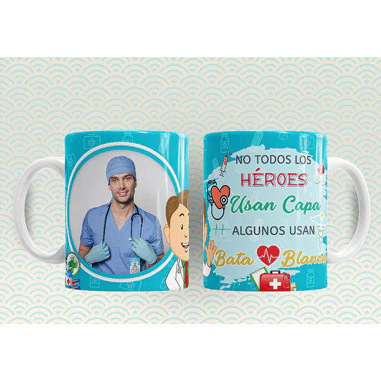 9 Plantillas de Diseño Tazas Doctores Médicos Archivos Photoshop