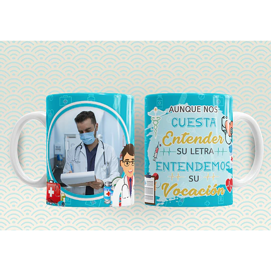 9 Plantillas de Diseño Tazas Doctores Médicos Archivos Photoshop