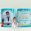 9 Plantillas de Diseño Tazas Doctores Médicos Archivos Photoshop