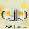 12 Plantillas de Diseño Tazas Flores Amarillas Archivos PNG