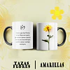 12 Plantillas de Diseño Tazas Flores Amarillas Archivos PNG
