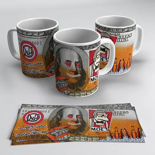 15 Plantillas de Diseño Tazas Billetes Caricaturas Archivos JPG