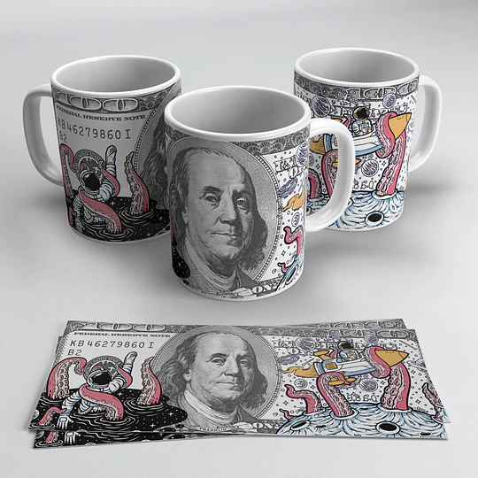 15 Plantillas de Diseño Tazas Billetes Caricaturas Archivos JPG